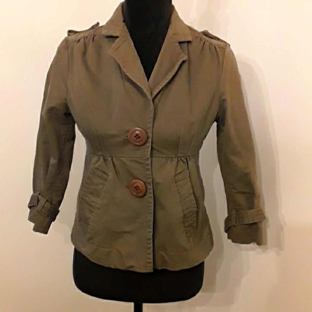 Urban Behavior short fitted brown jacket S